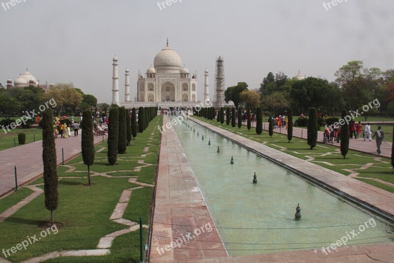 Taj Mahal Agra Monument Free Photos