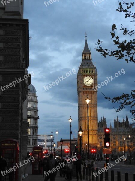 Clock Big Ben Places Of Interest Clocktower England