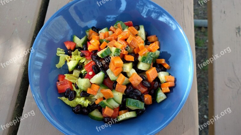 Picnic Mason Jar Salad Whole