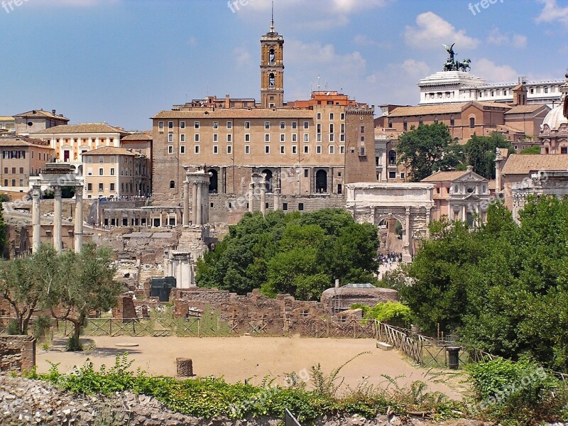 Forum Rome Italy Europe Antiquity