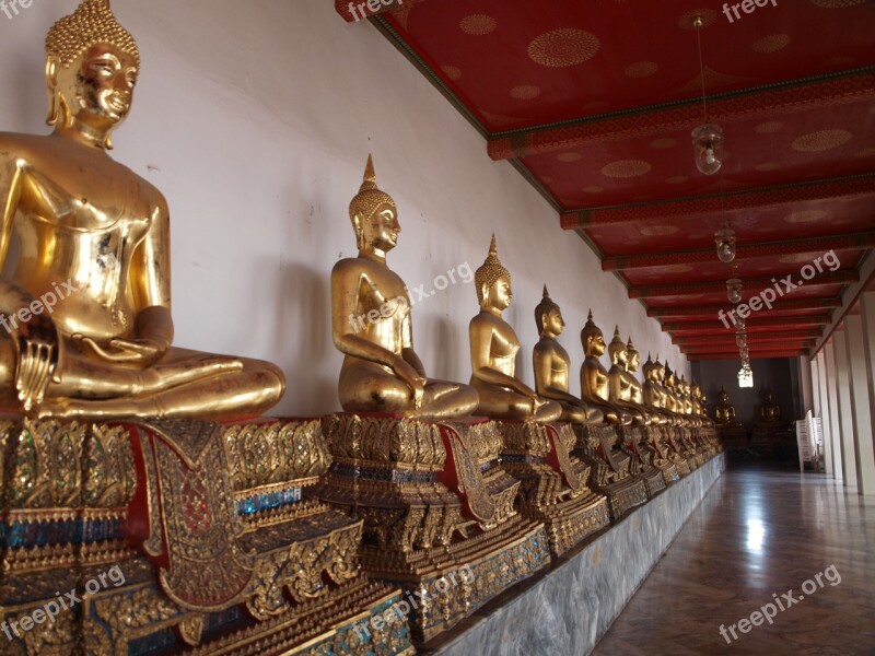 Bangkok The Royal Palace Temple Hornets Buddha