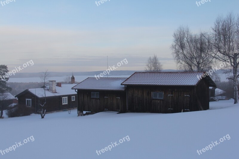 Misty Morning All White Cover Snow