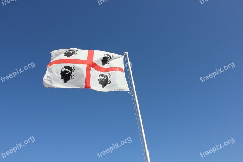 Flag Wind Italy Fluttering Patriotic