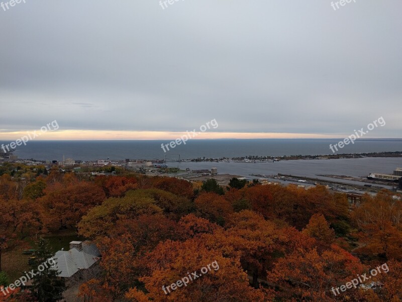 Duluth Minnesota Fall Autumn Trees