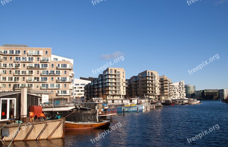 Appartments Houses Copenhagen Denmark Harbour