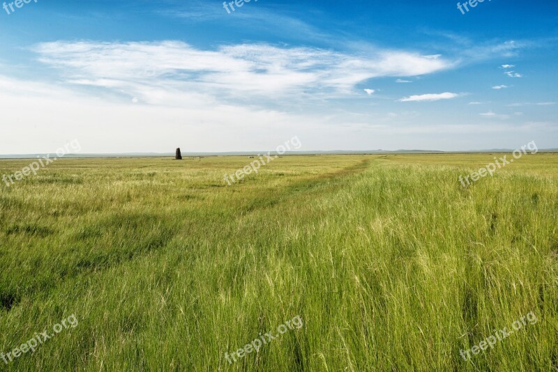 Step Dollars Non Plains Help Great Bath Ruins Meadow Horizon