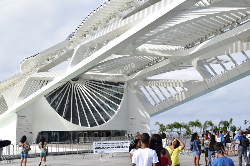 Rio De Janeiro Vacation Museum Of Tomorrow Brazil Free Photos