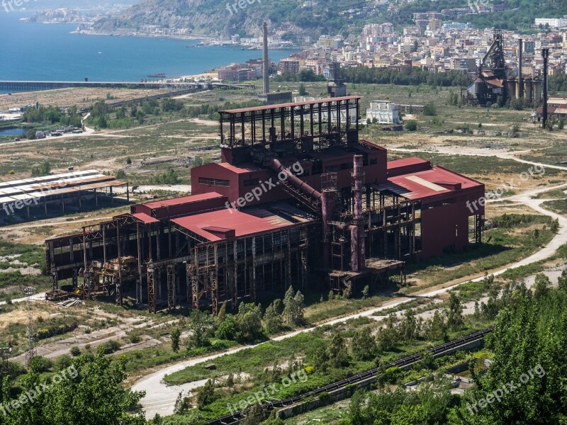 Lost Place Steel Mill Naples Industry Factory