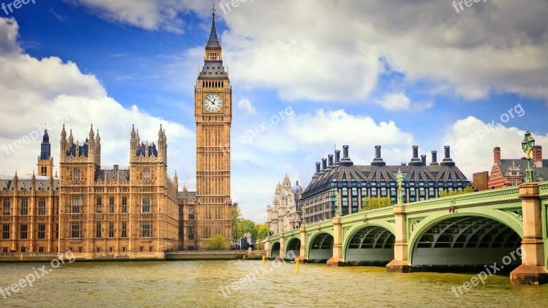 British Big Ben Capitol Free Photos