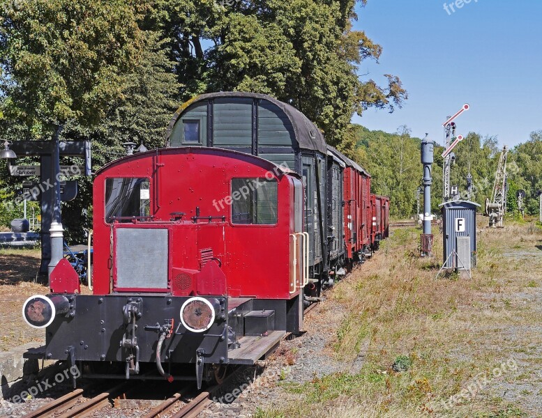 Museum Train Diesel Locomotive Railway Museum Vienenburg Resin