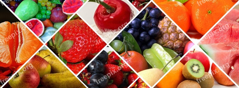 Photomontage Fruit Fruits Free Photos