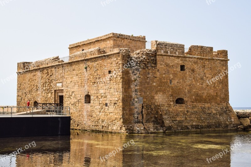 Cyprus Paphos Castle Fortress History