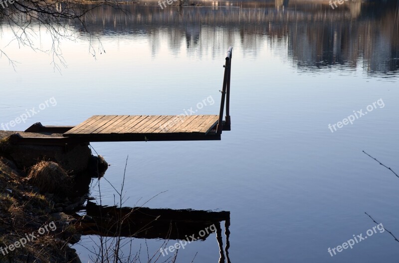 Skellefteå Bridge River Sweden Water