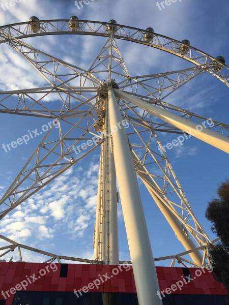 Melbourne Star Structure Melbourne City Tourist Attraction