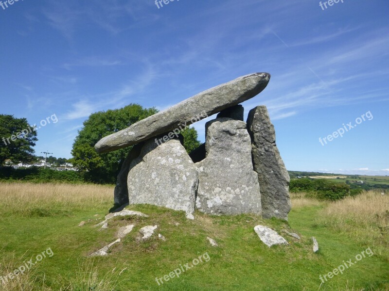 Mégalithe England Ancient Stone Megalithic Monument United Kingdom