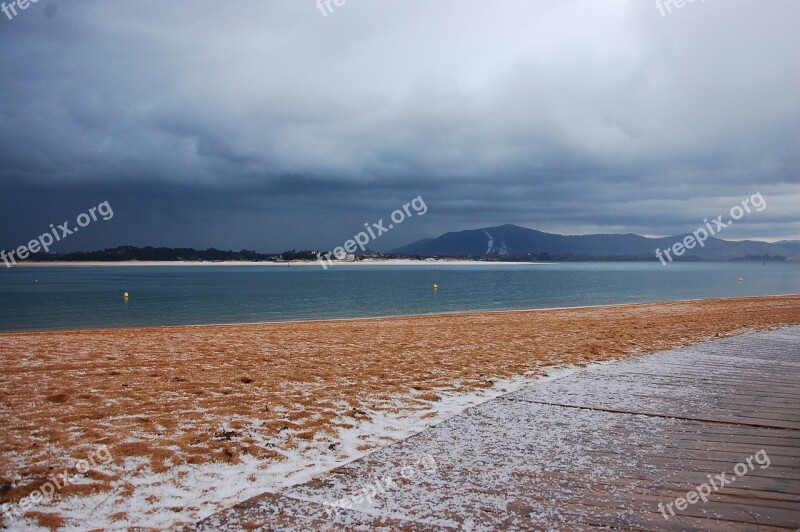 Beach Nevada Landscape Nevada Clouds Walk