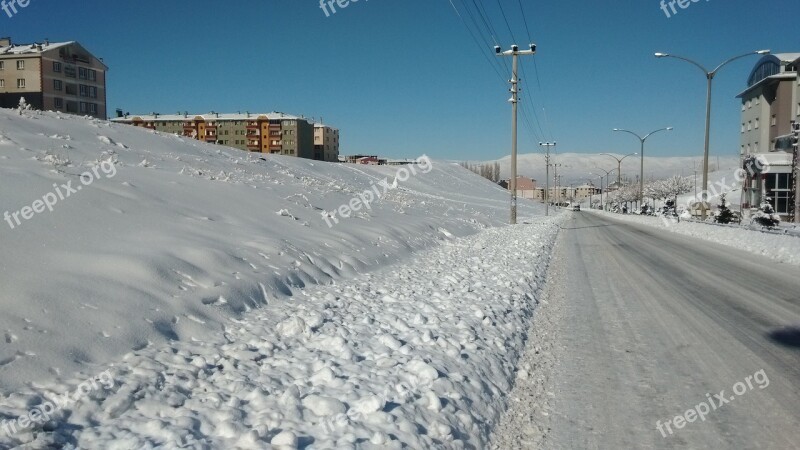 Erzurum Cold Winter Free Photos