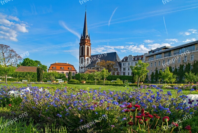 Prince Georgs-garden Darmstadt Hesse Germany Garden