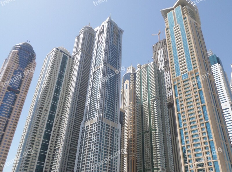 Dubai Skyscapers Emirates Free Photos