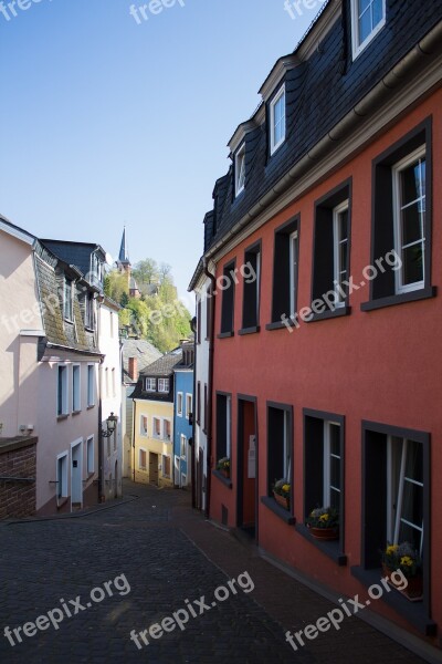 Saarburg Saarland City Houses Historic Center