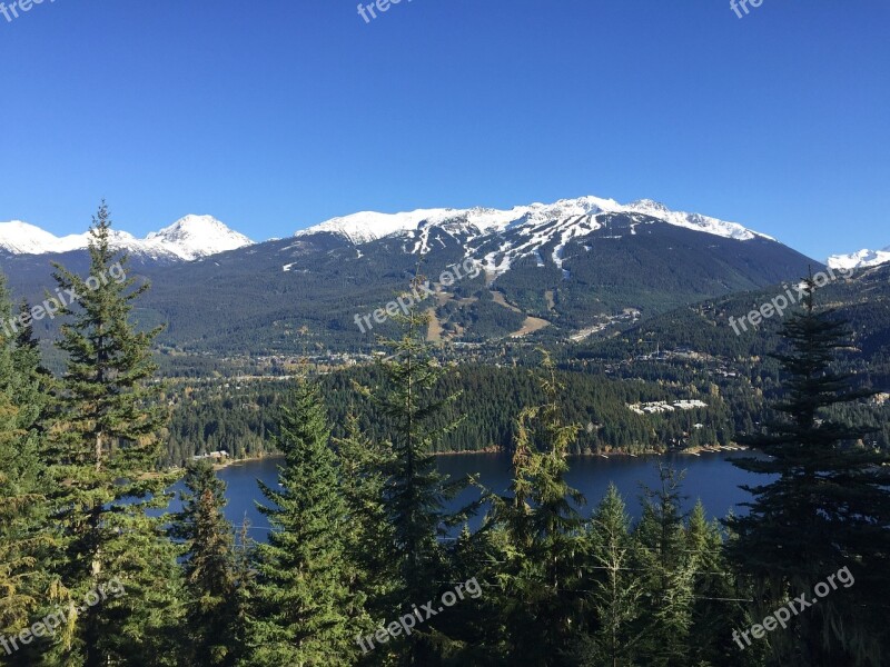 Whistler Mountain Bc British Columbia