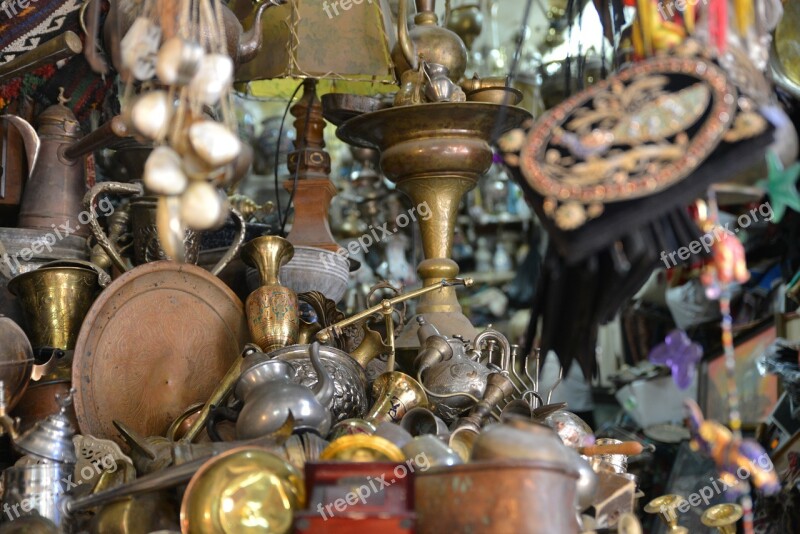 Jerusalem Market Arab Traditional Bazaar