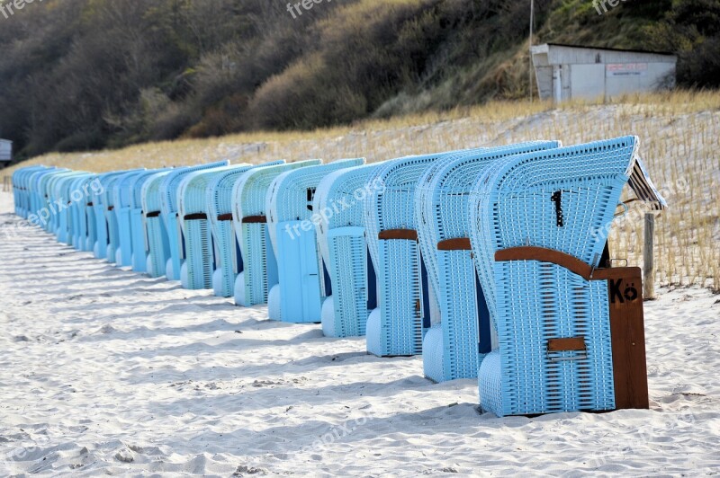 Beach Baltic Sea Beach Chair Clubs Bank