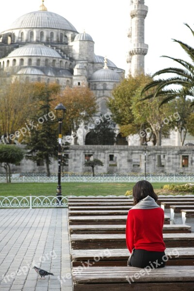 Istanbul Cami Turkey Hagia Sophia The Minarets