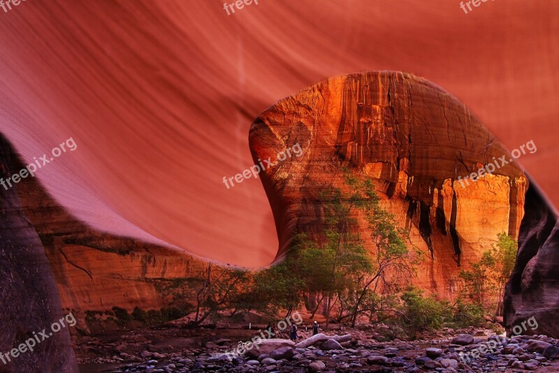 Red Rocks Zion Zion National Park The Narrows Slot Canyon