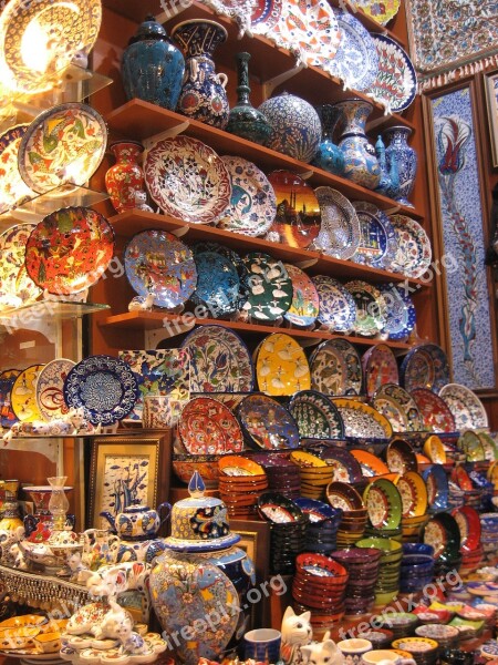 Ceramics Bazaar Turkey Free Photos