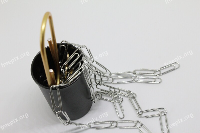 Paperclips Office Supplies Business Accessories Paper