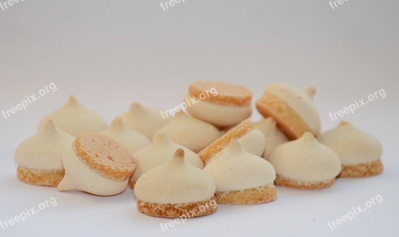 Cookies Meringue Baking Sweets Food