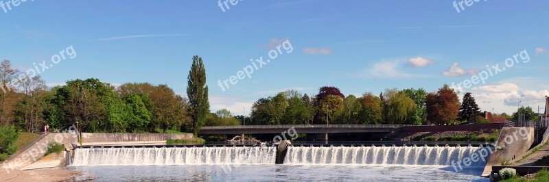 River Weir Trough Water Bridge