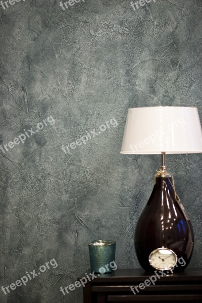 Wall Furniture Grey Lamp Light