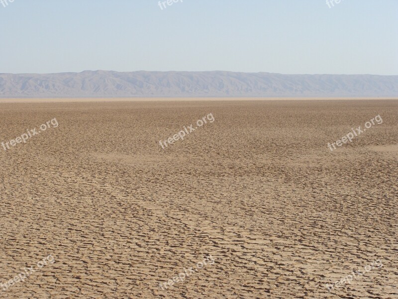 Sand Horizon Mountains Rock Arid