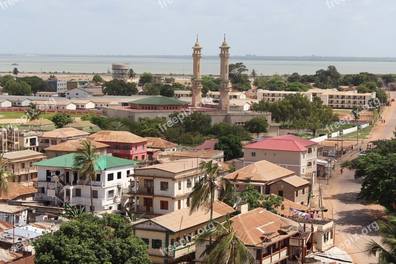 Cityscape Banjul Africa Gambia Capital