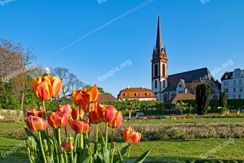 Prince Georgs-garden Darmstadt Hesse Germany Garden