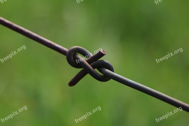 Knot Wire Tie The Knot Fence Fencing