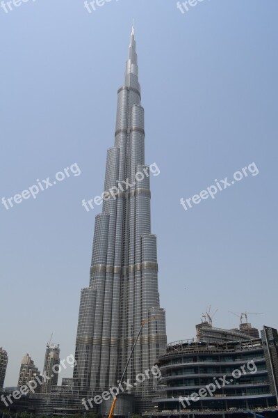 Burj Khalifa Dubai Skyscraper Architecture World Record