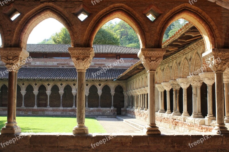 Moissac Abbey Route Of Santiago De Compostela Channel Between The Two Seas France