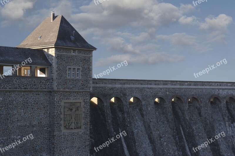 Lake Dam Reservoir Water Building