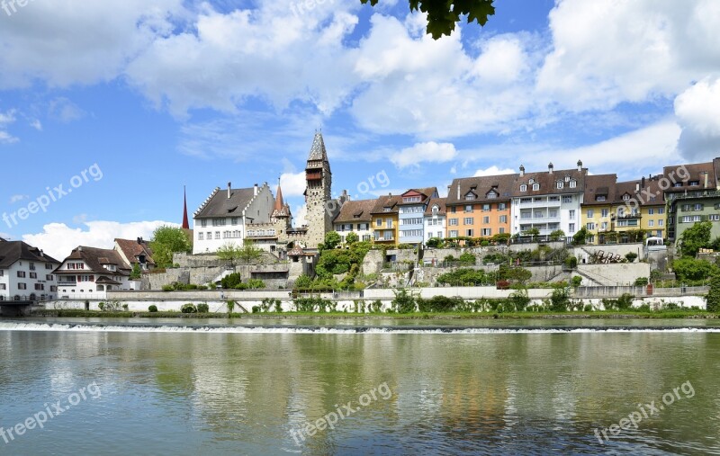 Bremgarten Reuss Front Historic Center Free Photos