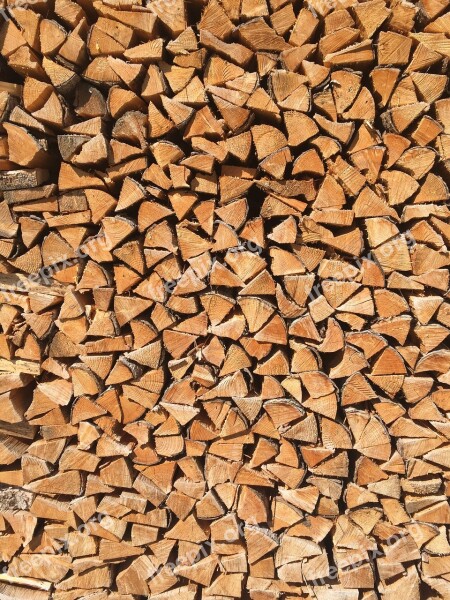 Logs Firewood Lumber Texture Cut