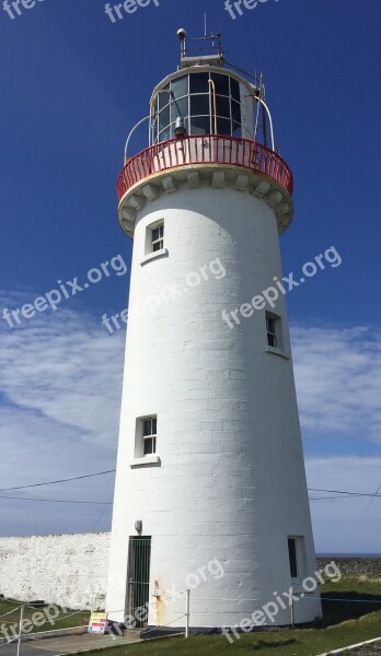 Lighthouse Sea Ocean Travel Nautical