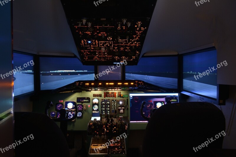 Simulator Aviation The Md-80 Dc9 The Cockpit