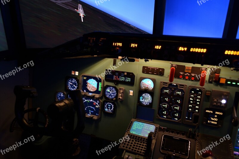 Simulator Aviation The Md-80 Dc 9 The Cockpit