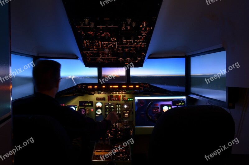 Simulator Aviation The Md-80 Dc 9 The Cockpit