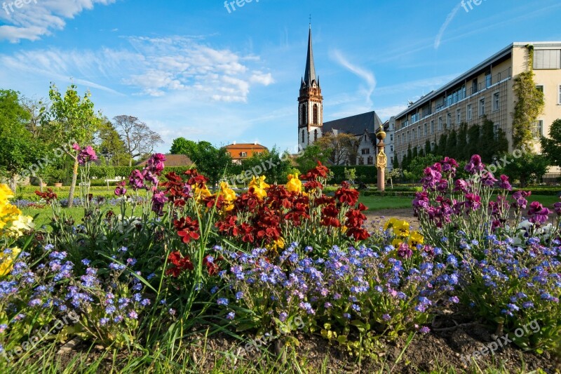 Prince Georgs-garden Darmstadt Hesse Germany Garden