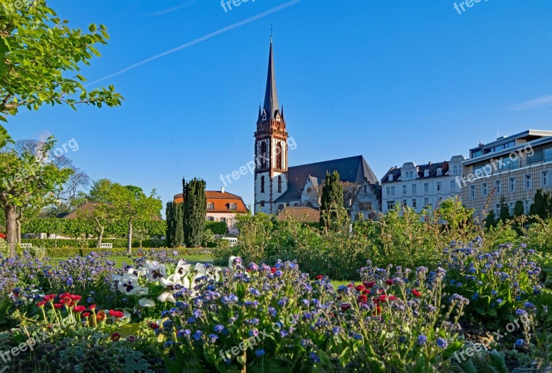 Prince Georgs-garden Darmstadt Hesse Germany Garden