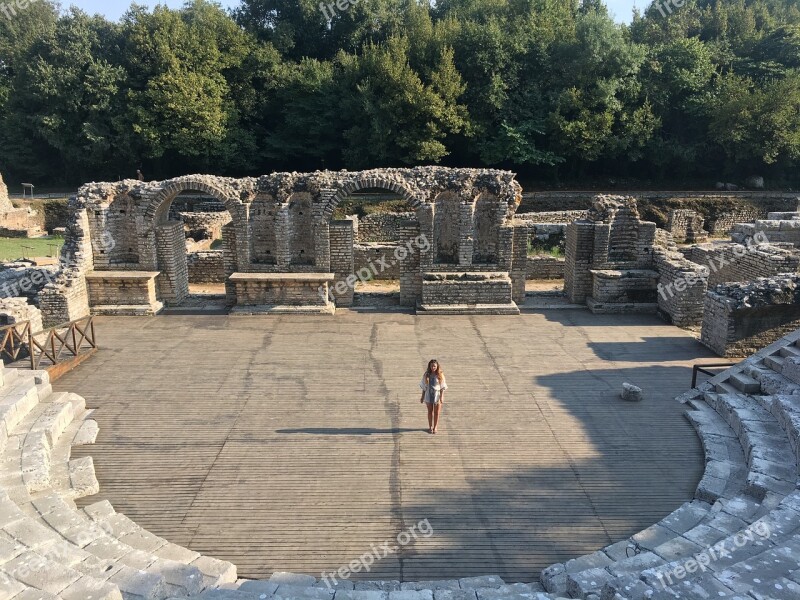 Albania Antiquity Rome Greece Amphitheater